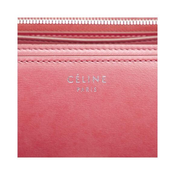 Pre Loved Celine Medium Calfskin Classic Box Women Pink Crossbody Bags - Picture 6 of 8